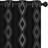 Decorative Diamond Pattern Blackout Curtains (Set Of 2)-454477582-454477576