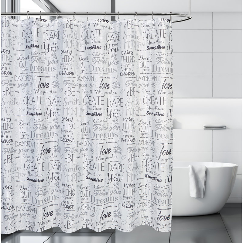 Rideau de douche simple Agrima