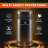 Space Heater,1500W Compact Ceramic Heater With Foldable Handle, 360-Degree Heating For Efficient And Portable Warmth