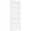 Panelled Solid Wood Primed Shaker Standard Door