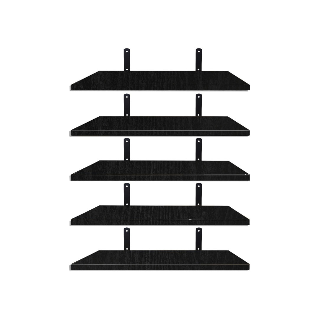 42cm W Manufactured Wood Wall Mounted Shelving Unit