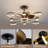 45.3" LED Ceiling Fan with Light and Remote,with Starry Sky-250608410