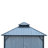12' X 12' Hardtop Gazebo With Galvanized Steel Double Roof, Sturdy Aluminum Frame, Curtains, And Netting For Patio, Lawn, And Garden