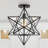 Wilmott Glass Semi Flush Mount