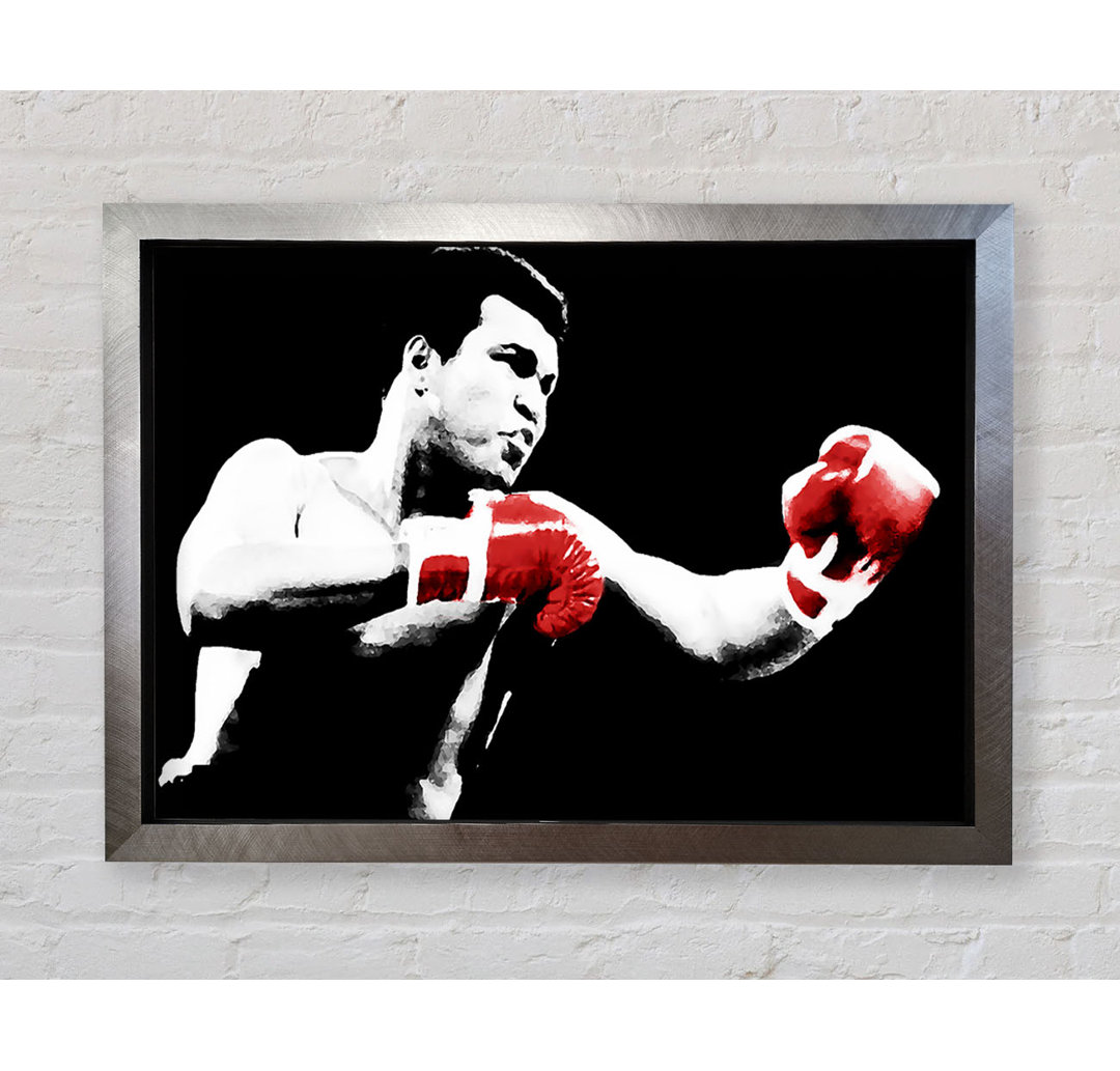 Muhammad Ali Boxhandschuhe - Druck