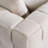 Beige Waver sofa