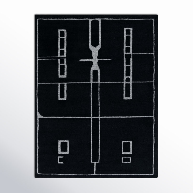 Tapis en laine Murcia, Rectangle 8 pi x 10 pi