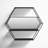 Celestia 3 Piece Hexagon Accent Shelf-144818026
