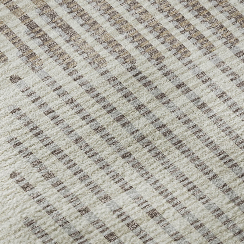 Tapis Corum AMF1001 lavable à la machine de qualité supérieure, Rectangle 1 pi 8 po x 2 pi 6 po