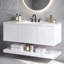 Meuble-lavabo mural de 48 pouces