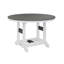 Berlin Gardens Garden Classic Regular Top With White Base Round Counter Height Table-936500536-929274359