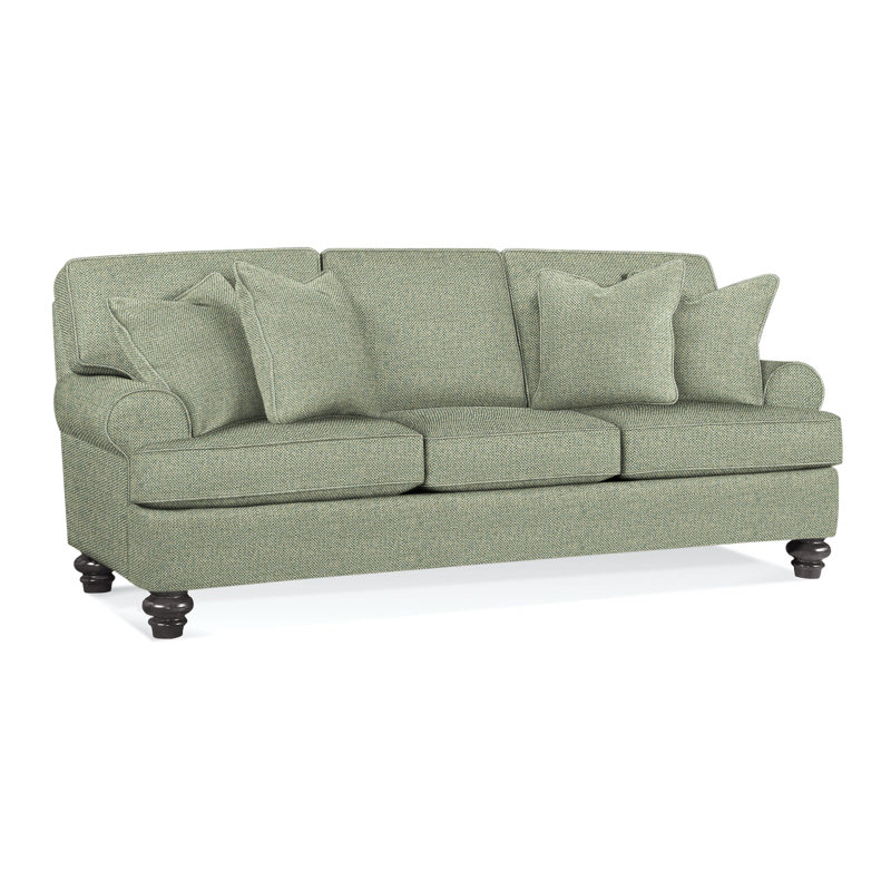 Lowell Sleeper Sofa, Green Performance Fabric; 0851-54, Air Dream Mattress, Black