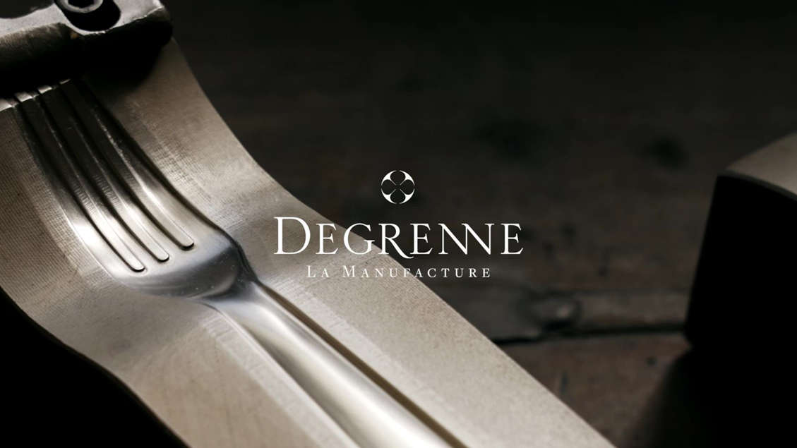 Guy Degrenne Vieux Paris satin cutlery in stainless