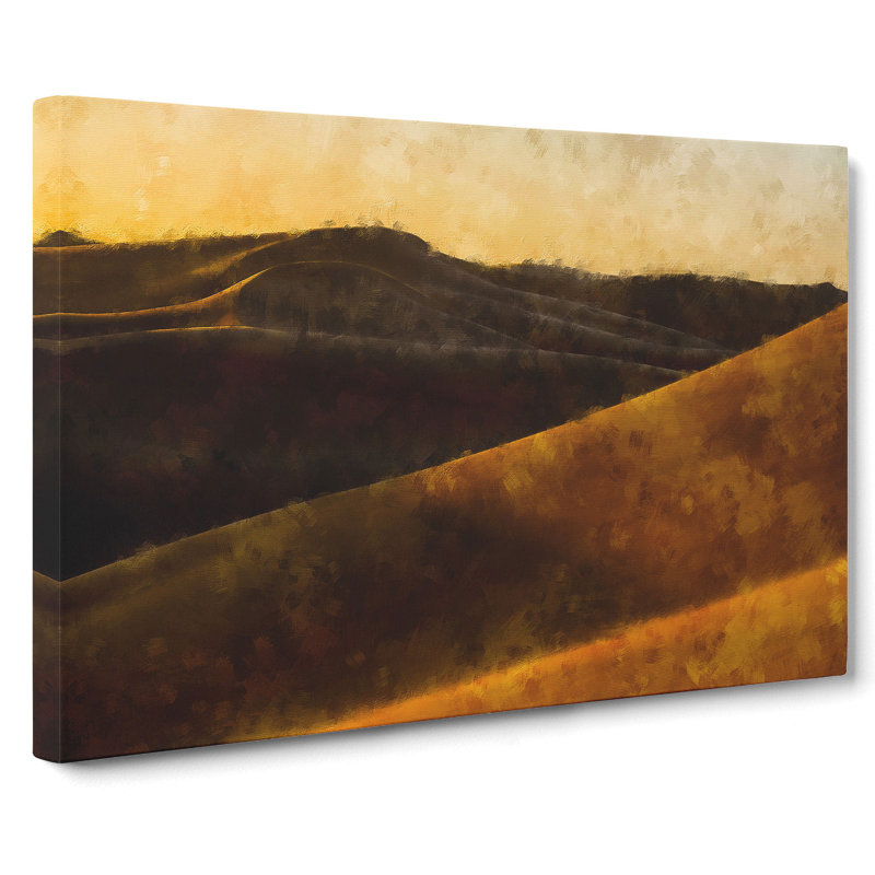The Desert Vol.1 - Wrapped Canvas, 35cm H x 50cm W x 3cm D