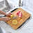 Stylish Core Bamboo Over the Sink Thick Strong Cutting Board with Juice Groove