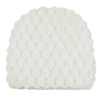 Klear Vu The Gripper Non Slip Chair Cushions, Soft & Comfortable Seat Pads, for Kitchen, Dining or Office, Podcast White, Set of 6