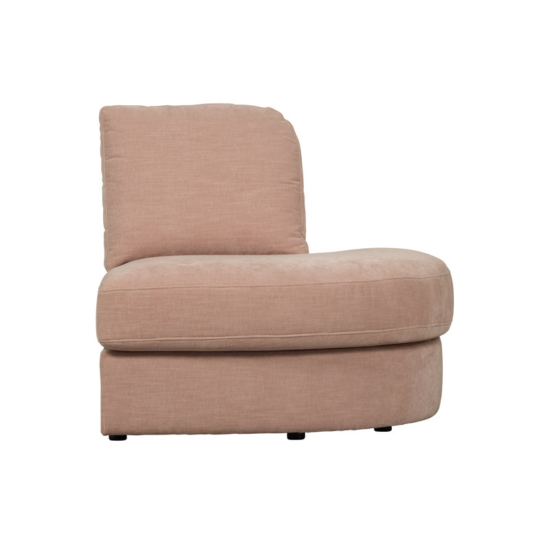 3 Seater Sectional, Right Hand Facing, Pink