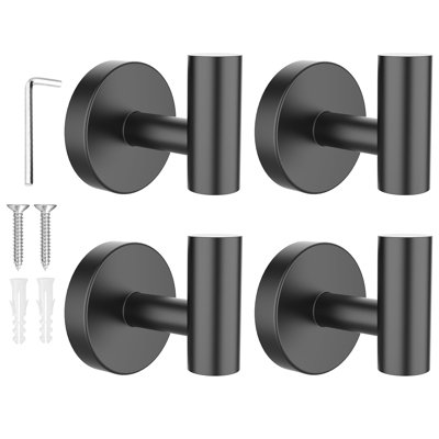 Wall Mounted Towel Hooks Bathroom Towel Hooks