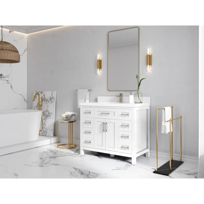 42'' Single Bathroom Vanity with Top