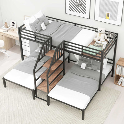 Medrick Kids Twin Bunk Bed