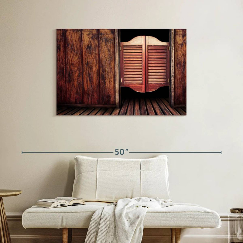 Saloon Door, 26" H x 39" W