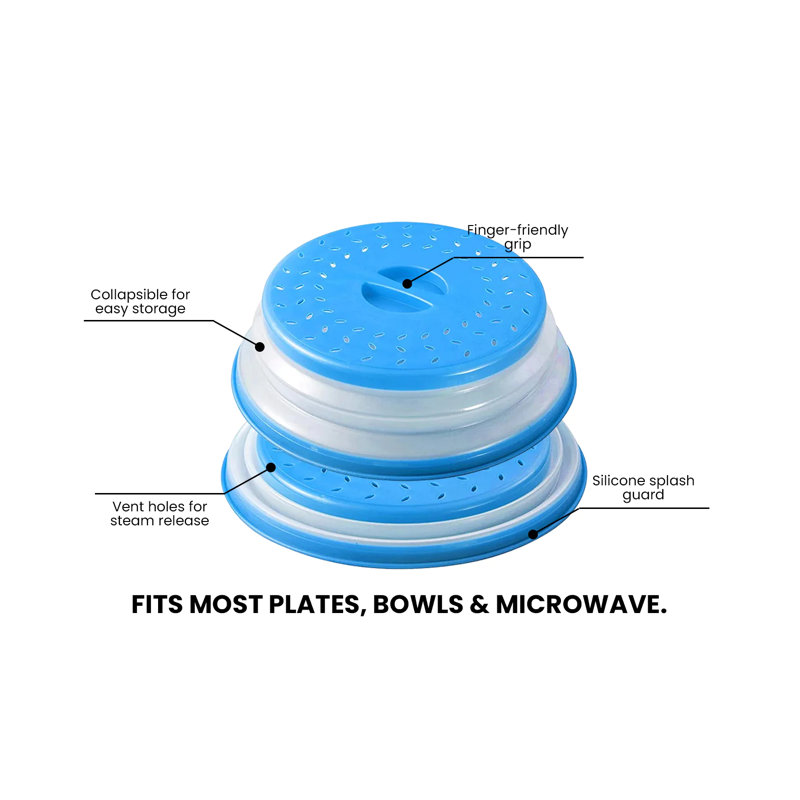 Housse pliante pour micro-ondes, Bleu