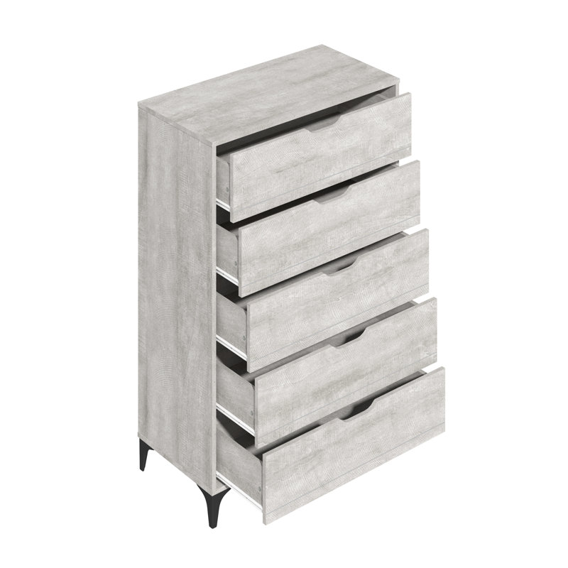 Commode 5 tiroirs Galano (emboîtable)