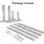 60 cm L Stainless Steel Wall Mounted Towel Rack