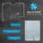 LED Bathroom Mirror With Lights Wall Vanity LED Mirror Stepless Dimmable, Double Front And Backlight, Anti-Fog, Memory Smart Mirror For Bathroom