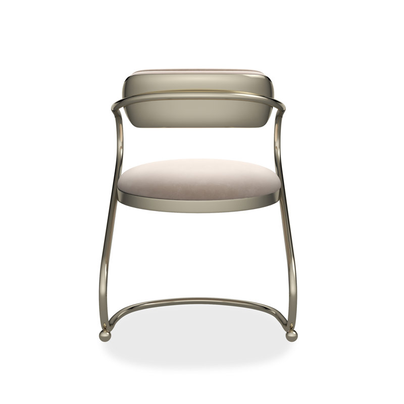 Retrospect Armchair, Brass