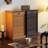 Brown Rectangular Solid Wood Jewelry Armoires-1664686720