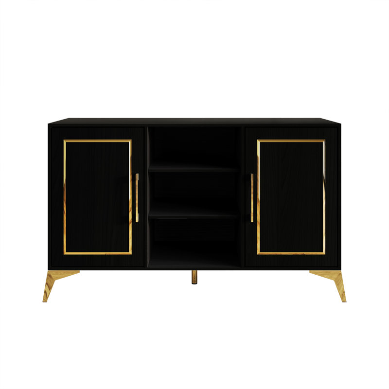 Baccus 47.16'' Sideboard, Black