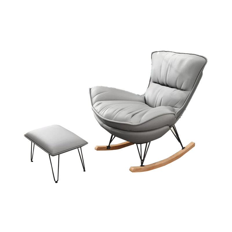 Chaise berçante légère de luxe