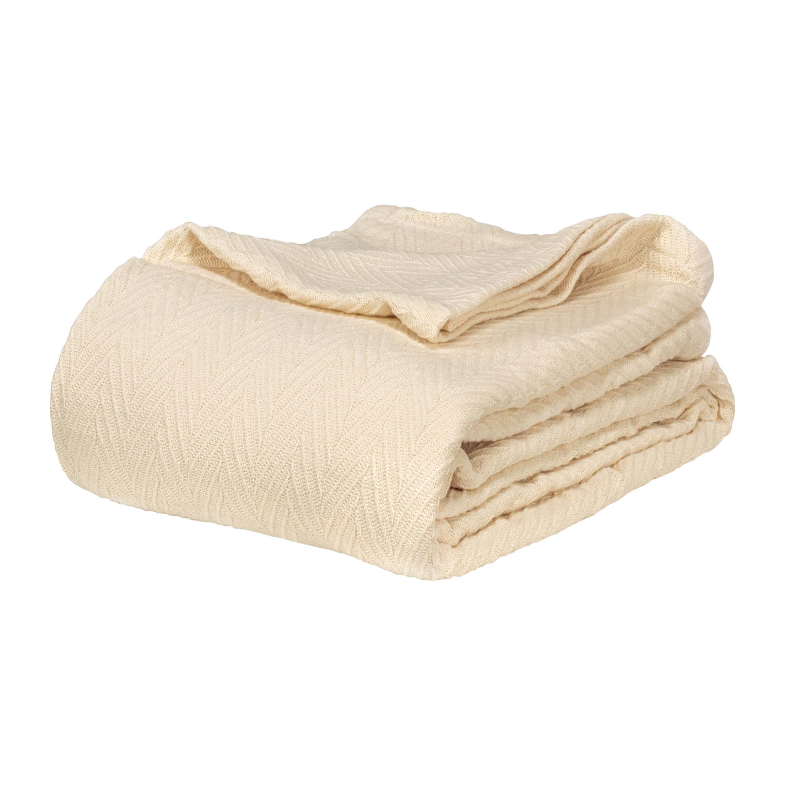 Ebern Designs Ghislain Woven Metro Zig-Zag All-Season Cotton Blanket   Reviews Wayfair Canada