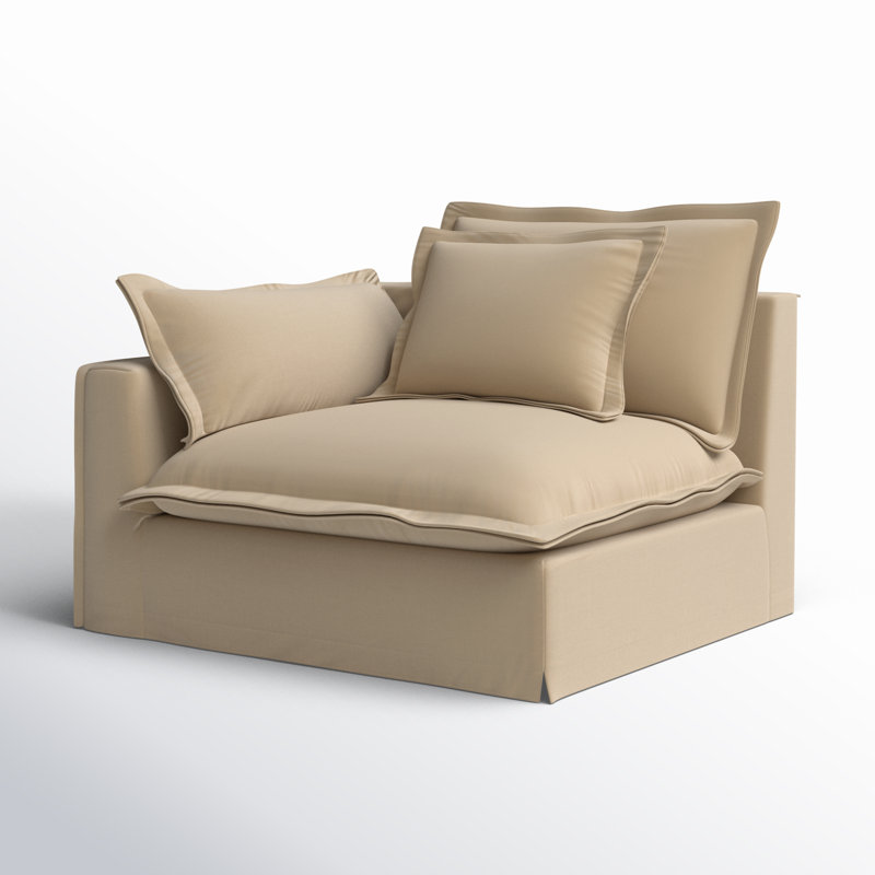 Daylen Upholstered Accent Chair, Sand Livesmart®