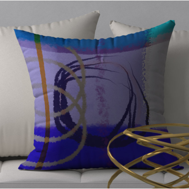  Housse et insert de coussin carré raffiné Sizzling, H 24 po x l 24 po