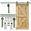 Bethania Standard Single Barn Door Hardware Kit-1957302591