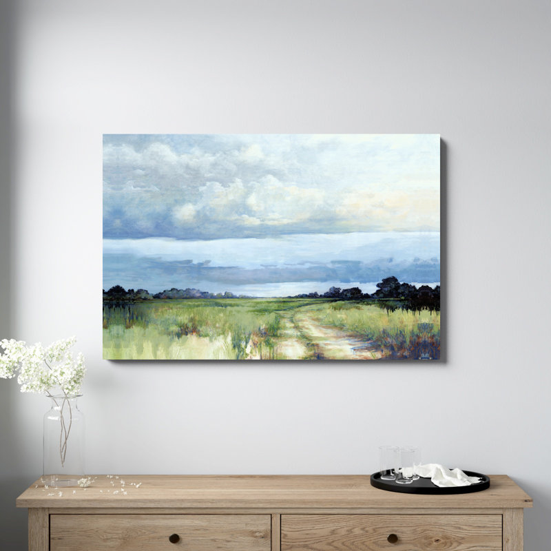 «Avant la tempête», reproduction d'art sur toile tendue, H 32 po x l 48 po