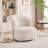 Maresia Oversized Fully Assembled Swivel Chairs, Boucle Upholstered Swivel Barrel Chair, Large Accent Chair-1719671496