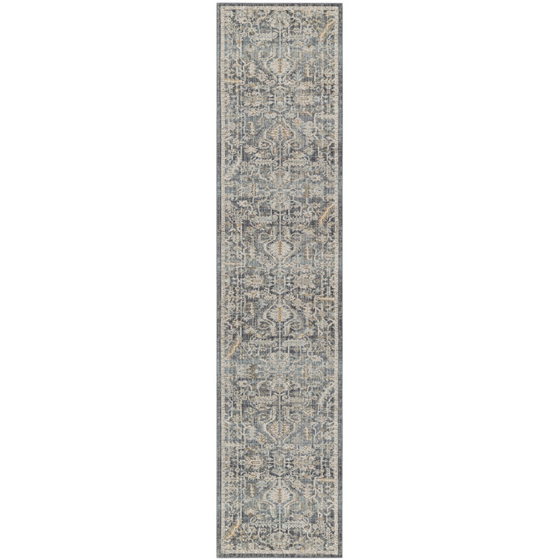 Daan Floral Indoor Rug, Runner 2'3" x 12'