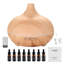 Wood Grain Ultrasonic Essential Oil Diffuser