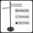 Freestanding 3-Arm Towel Rack in Black Steel