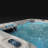 Scenic 6-Person 69-Jet 120-Port Lounger 4-Pump Spa w/Triple Water Columns by Aqualife by Strong Spas