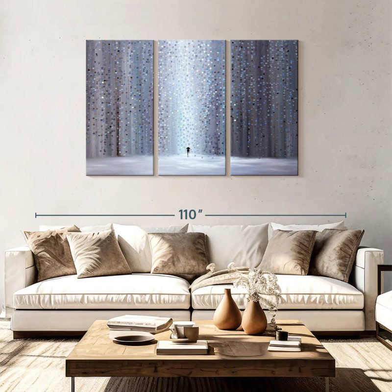 Avery Rainy Stroll II, 48" H x 74" W
