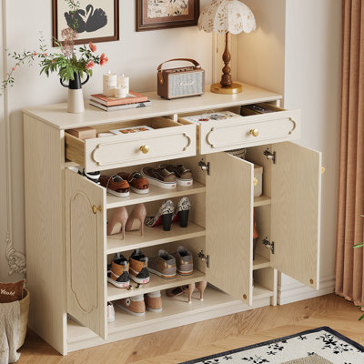 Rangement à chaussures romantique de style américain