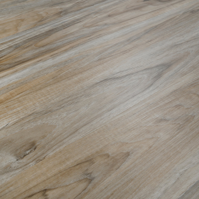 Pozzuoli Plancher en vinyle SPC à clic imperméable, 7 po x 54 po x 6 mm avec sous-couche intégrée
