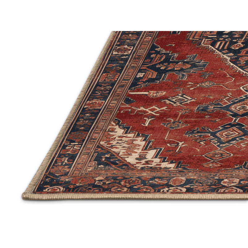 Tapis brun lavable à la machine, Tapis de couloir 2 pi x 4 pi
