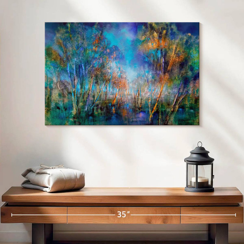 Avery Blinded, 16" H x 24" W
