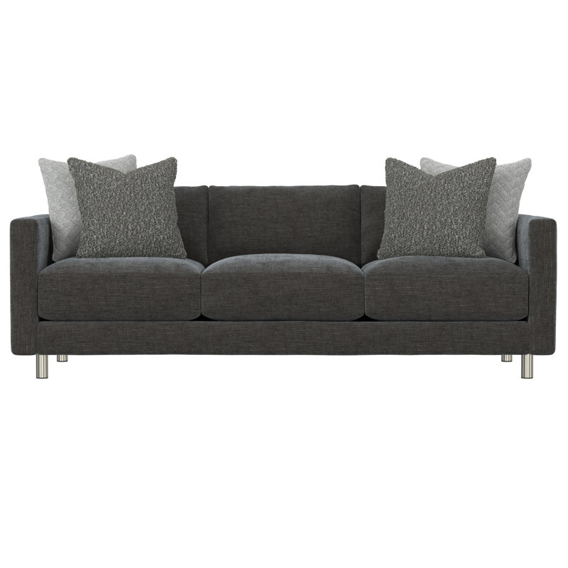 Dakota Upholstered 100'' Sofa, Akiko Graphite Performance 5534-011