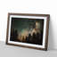 Milky Way Above the Treetops in Abstract - Picture Frame Graphic Art Print-55739922-55739916